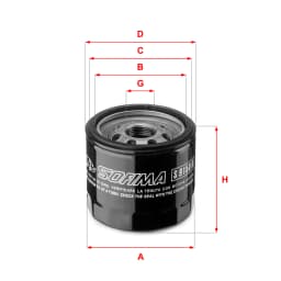 Õlifilter SOFIMA S 9150 R