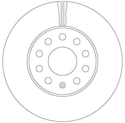 Piduriketas TRW DF6903S