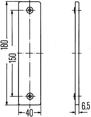 Reflektor HELLA 8RA 002 023-001