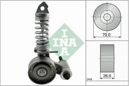 Rihmapinguti, soonrihm Schaeffler INA 533 0085 30
