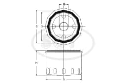 Õlifilter SCT - MANNOL SM 160