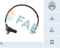 Andur, kiirus/pöörded FAE 79526