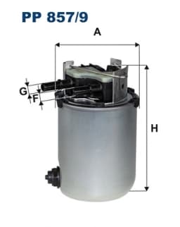 Kütusefilter FILTRON PP 857/9