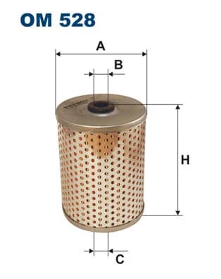 Filter, tööhüdraulika FILTRON OM 528