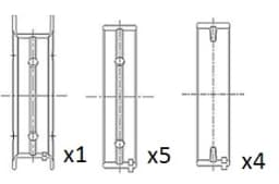 Väntvõlli laager FAI AutoParts BM1021-STD