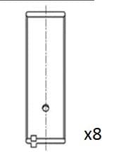 Kepsulaager FAI AutoParts BB2079-STD