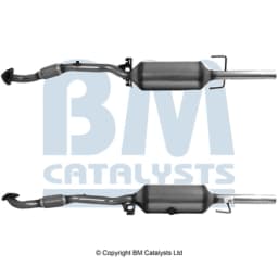Tahma-/partikelfilter, väljalaskesüst. BM CATALYSTS BM11154H