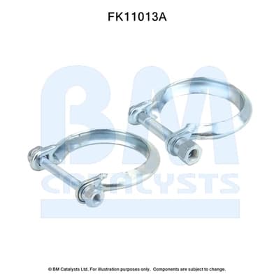Montaažikomplekt, tahma-/partiklifilter BM CATALYSTS FK11013