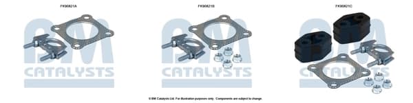 Montaažikomplekt, katalüsaator BM CATALYSTS FK90821