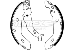 Piduriklotside komplekt TOMEX Brakes TX 21-16