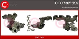 Kompressor, ülelaadimine CASCO CTC73053KS