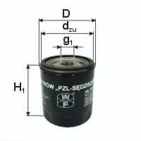 Õlifilter PZL Filters PP465