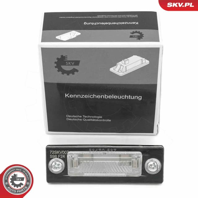 Numbrivalgustus ESEN SKV 72SKV007