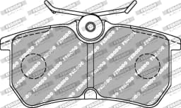 Piduriklotsi komplekt, ketaspidur FERODO RACING FCP1319H