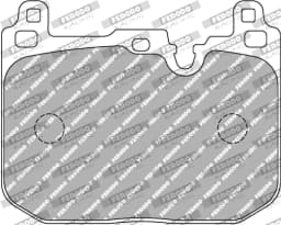 Piduriklotsi komplekt, ketaspidur FERODO RACING FCP4611Z