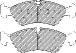 Piduriklotsi komplekt, ketaspidur FERODO RACING FCP584H