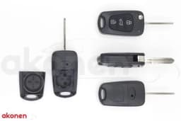 Korpus, autovõtmed B CAR 004KI007