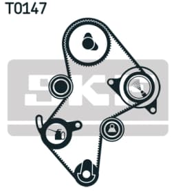 Hammasrihma komplekt SKF VKMA 06124