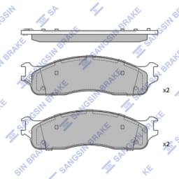 Piduriklotsi komplekt, ketaspidur Hi-Q SP4490
