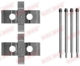 Lisakomplekt, ketaspiduriklotsid QUICK BRAKE 109-1611