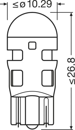 Hõõgpirn, salongivalgusti ams-OSRAM 2827DYP-2BL