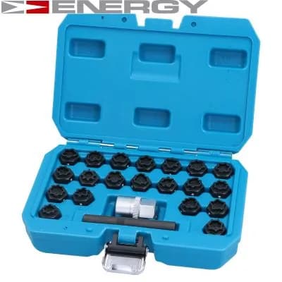 Tööriistade komplekt, veljelukk ENERGY NE00703