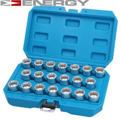 Tööriistade komplekt, veljelukk ENERGY NE00712