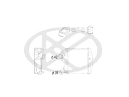 Kompressoriõhu radiaator KOYORAD IA410158