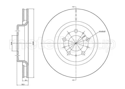 Piduriketas METELLI 23-0770C