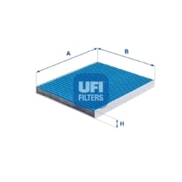 Filter, salongiõhk UFI 34.256.00