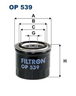 Õlifilter FILTRON OP 539