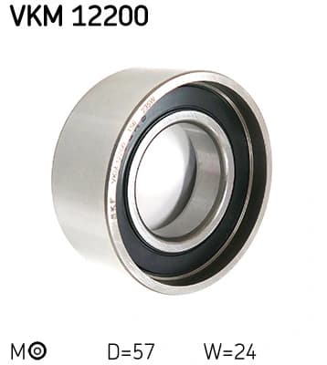 Pingutusrull, Hammasrihm SKF VKM 12200