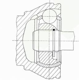 Liigendlaager, veovõll LÖBRO 302461